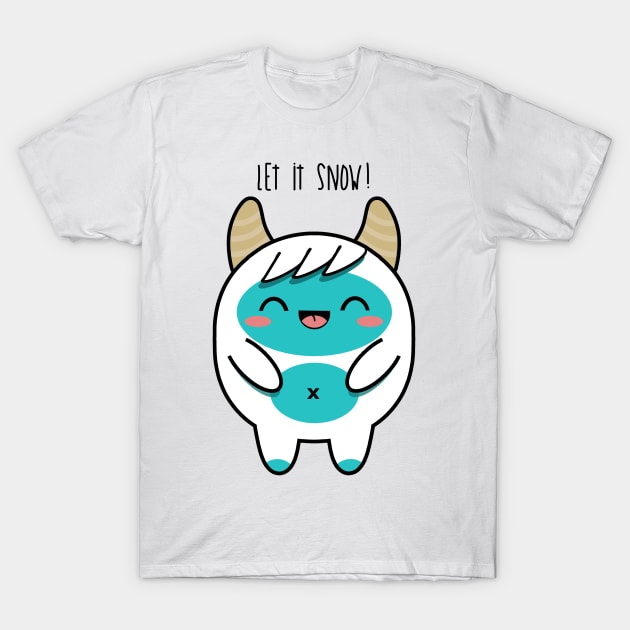 Kawaii Yeti T-Shirt by TTLOVE